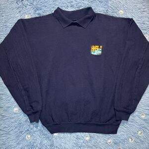 VINTAGE Reno ‘95 National Bowling Champion Collard Shirt Size Large Mens ABC